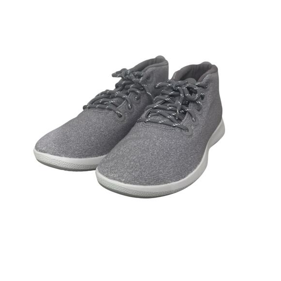 NIB! Allbirds Men's Wool Runner-up Mizzle Medium Grey Sustainable - Size 14 - Picture 3 of 10